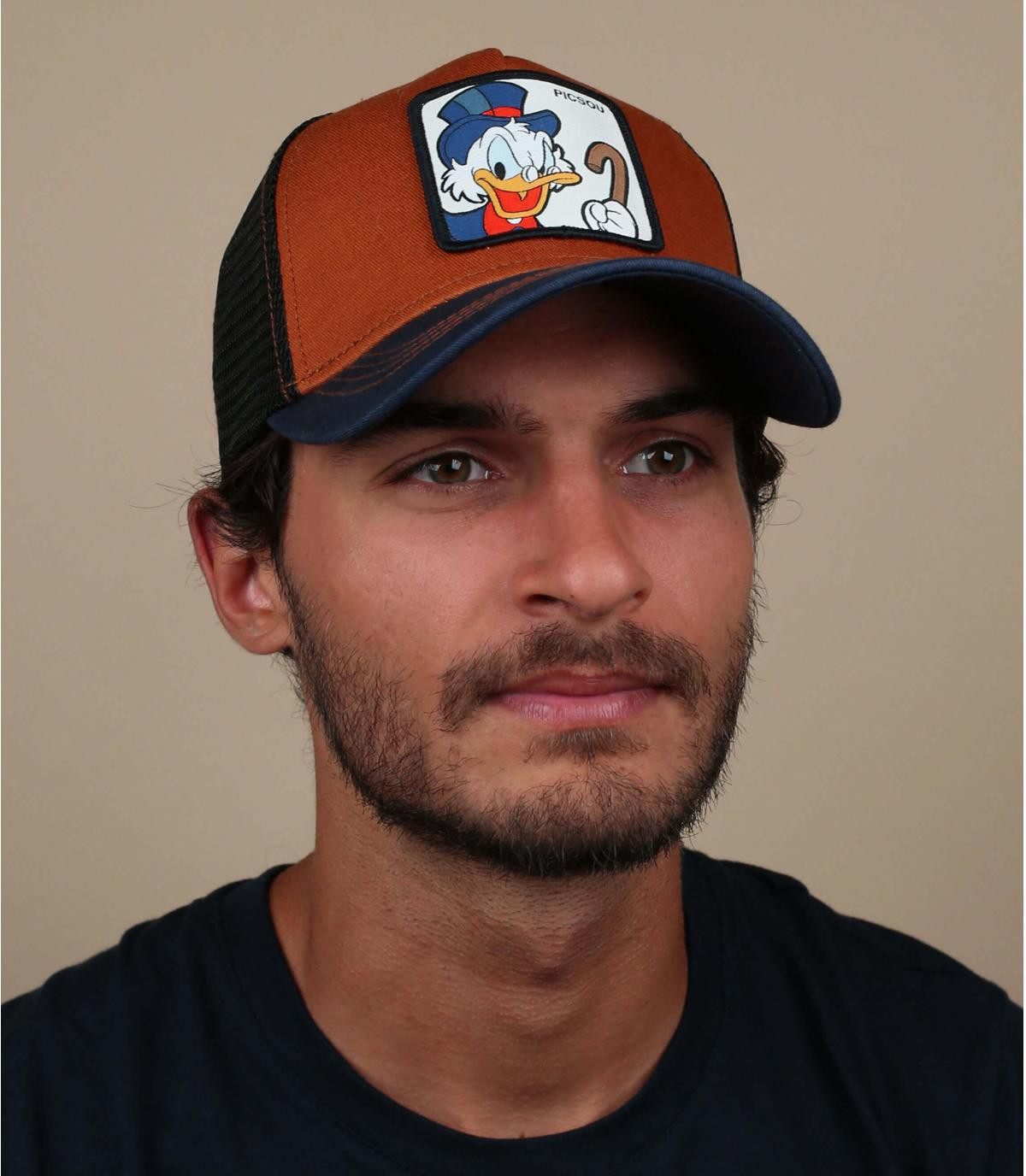 beige blue Scrooge trucker Trucker Uncle Scrooge beige blue Scrooge trucker Trucker Uncle Scrooge